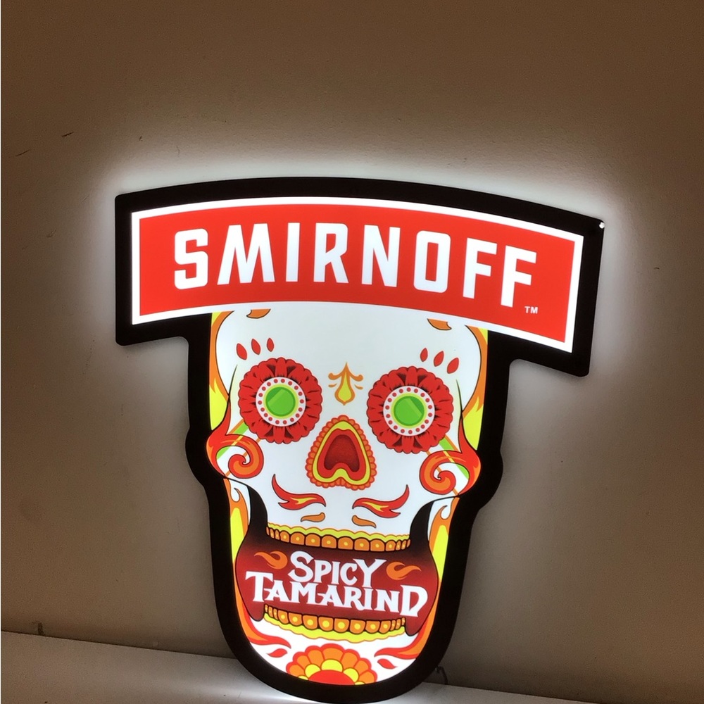 Smirnoff Vodka spicy tamarido LED Display sign